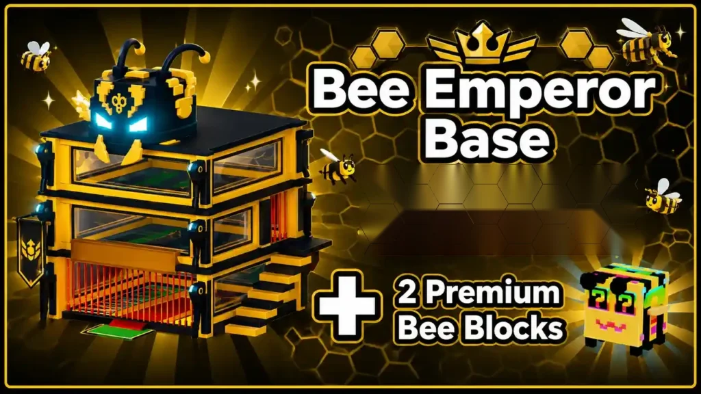 НОВ Bee Emperor Base – Brainrot