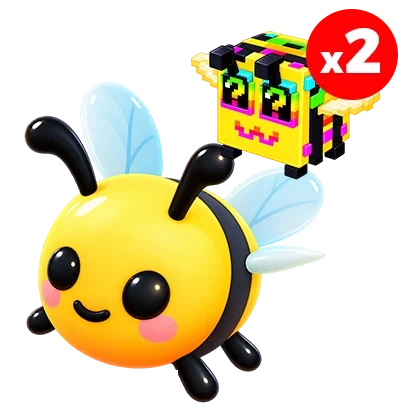 НОВ Flying Bee Gear – Brainrot